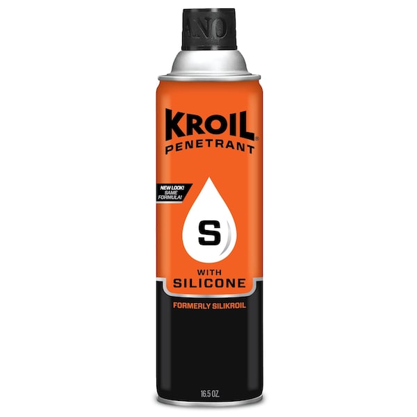 16.5 Oz. Penetrant with Silicone Aerosol (aka SiliKroil), Multipurpose, Rust Loosening, 4PK